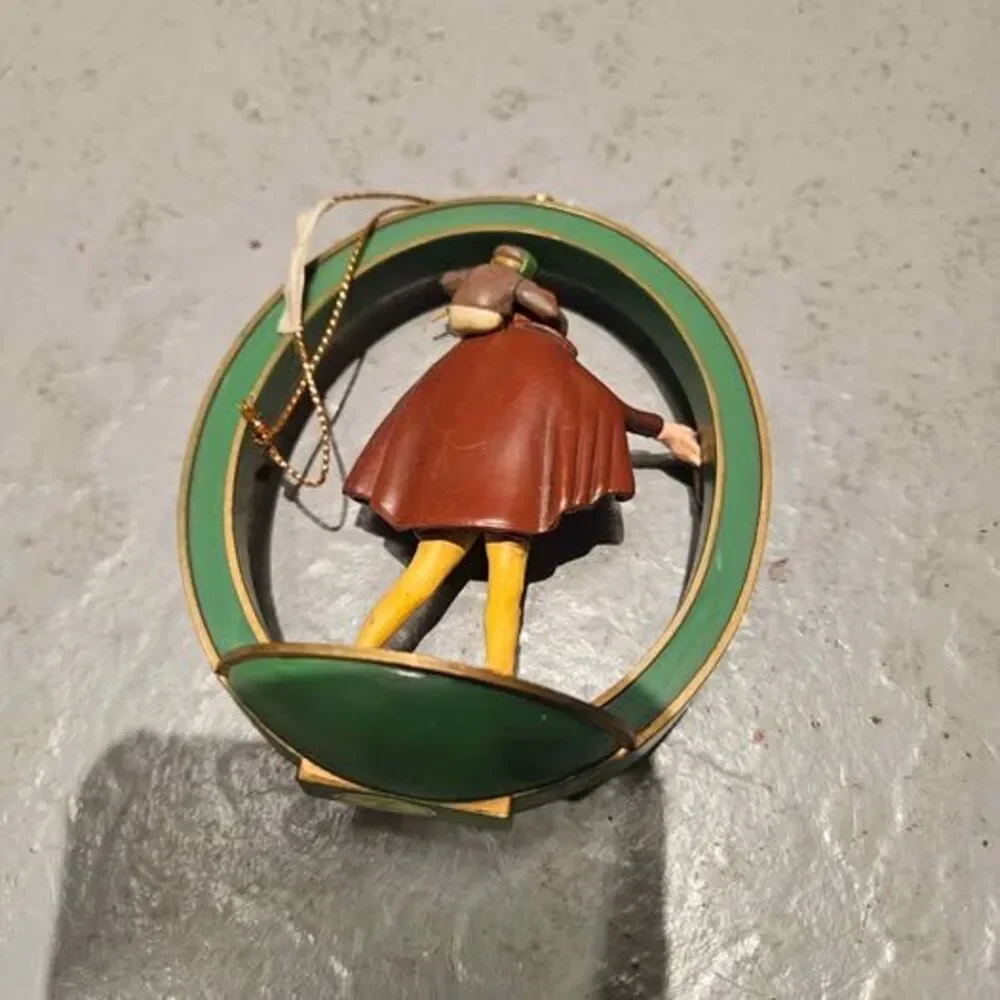 Vintage A Christmas Carol Bob Cratchit Tiny Tim Ornament 1979 Norman Rickwell